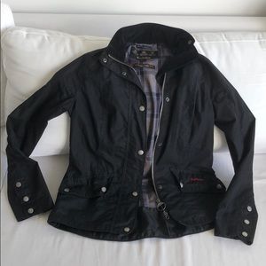 Barbour wax or rain jacket
